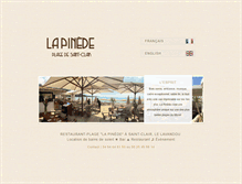 Tablet Screenshot of plagelapinede.com